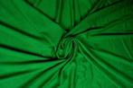 Viscose tricot – Groen, Hobby en Vrije tijd, Stoffen en Lappen, 200 cm of meer, Nieuw, Groen, Overige materialen