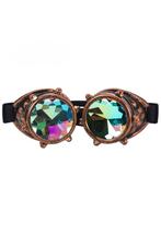 Goggles Steampunk Bril Studs Koper Montuur Caleidoscoop Glaz, Kleding | Dames, Carnavalskleding en Feestkleding, Ophalen of Verzenden