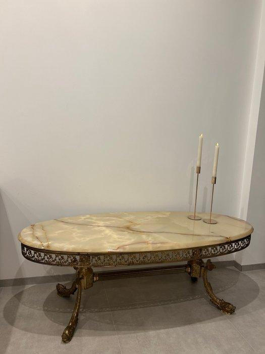 Salontafel - Onyx, Antiek en Kunst, Curiosa en Brocante