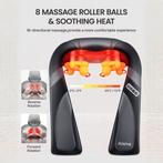 2dekans | RENPHO U-Neck Go Shiatsu Nek & Schouder Massager -, Ophalen of Verzenden, Zo goed als nieuw