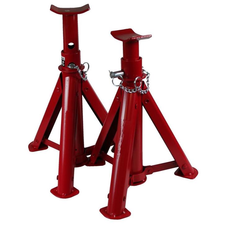 Benson Stevige inklapbare assteunen - 3 ton - set van 2 -..., Auto diversen, Autogereedschap, Nieuw, Ophalen of Verzenden