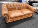 Chesterfield Maarssen ! Camel Leren 3 zits Chesterfield Bank, Ophalen, CHESTERFIELD, Driepersoons, Leer