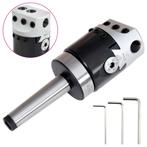 vidaXL Boorkop met MT2 boorschacht voor draaibanken 50 mm, Doe-het-zelf en Verbouw, Verzenden, Nieuw