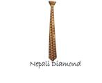 Houten stropdas: Nepali Diamond, Kleding | Heren, Stropdassen, Nieuw, Verzenden