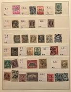 België 1860/1970 - Verzameling FIRMAPERFORATIES / PERFINS op, Gestempeld