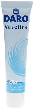 DARO VASELINE ONGEPARFUMEERD TUBE 28 GRAM, Verzenden, Nieuw