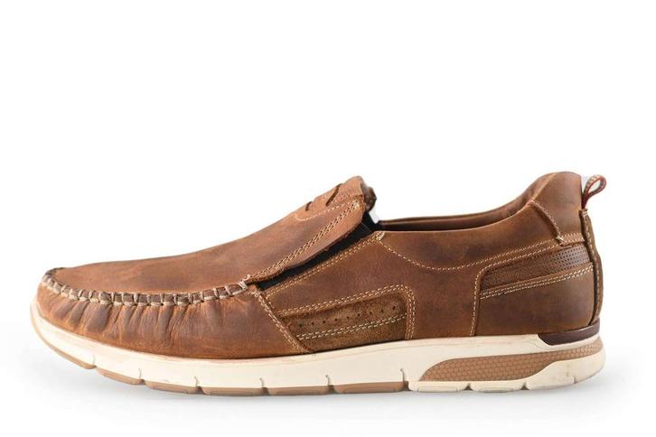 Outfielder instappers in maat 45 Bruin | 10% korting, Kleding | Heren, Schoenen, Bruin, Zo goed als nieuw, Overige typen, Verzenden