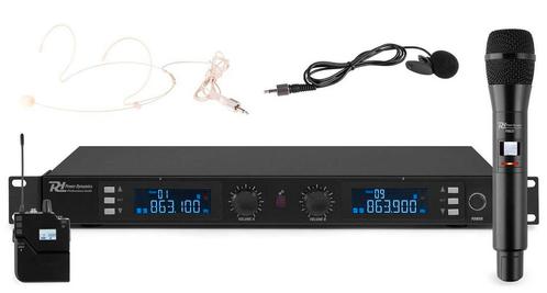 Retourdeal - Power Dynamics PD632C draadloos microfoonsystee, Muziek en Instrumenten, Microfoons, Zo goed als nieuw, Verzenden