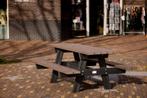 Rockwood® Picknicktafel Zwaar Kunststof - Quartz Brown -, Tuin en Terras, Nieuw, Rechthoekig, Ophalen of Verzenden, Hout