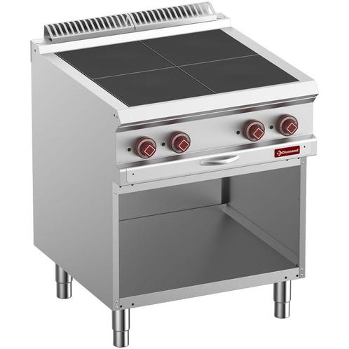 Elektrisch Fornuis 4 Verlaagde Platen, Op Open Kast., Zakelijke goederen, Horeca | Keukenapparatuur, Nieuw in verpakking, Ophalen of Verzenden