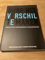 Durf het verschil te maken 9789492528315, Verzenden, Zo goed als nieuw, Merlijn ballieux & guido van de wiel