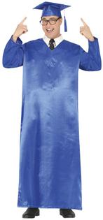 Afstudeer Toga Blauw Heren, Hobby en Vrije tijd, Verzenden, Nieuw