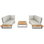 Nardo sofa loungeset 3 delig soft grey mixed weave / matt, Nieuw, Ophalen of Verzenden, Aluminium