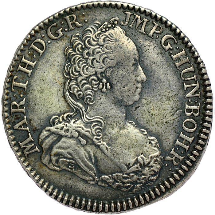 Oostenrijk-Nederland. Maria-Theresia. 1/2 Dukaton mm. lion -, Postzegels en Munten, Munten | Nederland