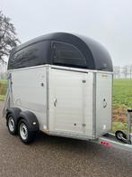 Nieuwstaat vol-alu Bockmann 2 paards!, Ophalen, Zo goed als nieuw, Aluminium, 2-paards trailer