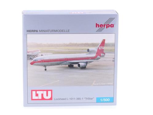 Schaal 1:500 Herpa 504904 LTU International Airways Lockh..., Hobby en Vrije tijd, Modelbouw | Vliegtuigen en Helikopters, Gebruikt