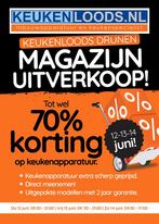 OUTLETAPPARATUUR UITVERKOOP DRUNEN!!, Ophalen, Nieuw
