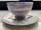 Vallauris, Tapis vert - Ontbijtservies (2) - Faience