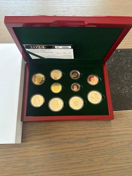 Luxemburg. Proof Set 2024 (incl. 2 euro Bon pour 1 Franc +, Postzegels en Munten, Munten | Europa | Euromunten
