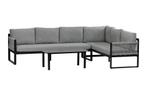 Hoek Lounge set Reims - Rechts - Black, 5 zitplaatsen, Ophalen of Verzenden, Loungeset, Bank