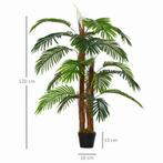 TRUUSK Kunstpalm 120 Cm, Huis en Inrichting, Woonaccessoires | Kunstplanten en Kunstbloemen, Verzenden, Nieuw