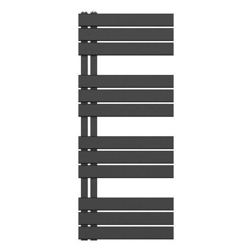 H120 x B50 cm - Handdoekradiator 593W  Mat Zwart, Doe-het-zelf en Verbouw, Verwarming en Radiatoren, Ophalen of Verzenden