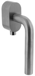 Intersteel SKG3 afsluitbare raamkruk recht op ovale rozet, Verzenden, Nieuw