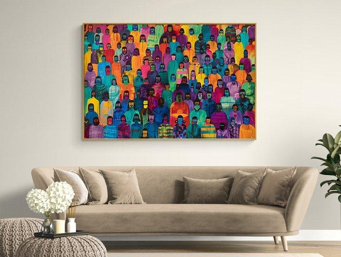 Felix van Horst - Vivid Faces (XXL), Antiek en Kunst, Kunst | Designobjecten