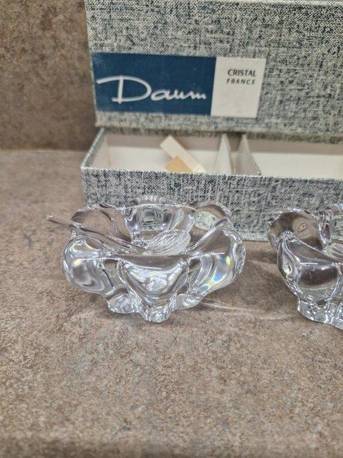 DAUM - Zout- en pepervaatjes - Kristal, Antiek en Kunst, Antiek | Meubels | Tafels