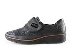Rieker Loafers in maat 42 Zwart | 10% extra korting, Kleding | Dames, Schoenen, Verzenden, Zwart, Overige typen, Zo goed als nieuw
