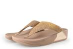 Fitflop Slippers in maat 41 Beige | 10% extra korting, Kleding | Dames, Schoenen, Slippers, Verzenden, Beige, Zo goed als nieuw