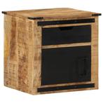 vidaXL Nachtkastje 45x40x45 cm massief mangohout, Verzenden, Nieuw, Hout