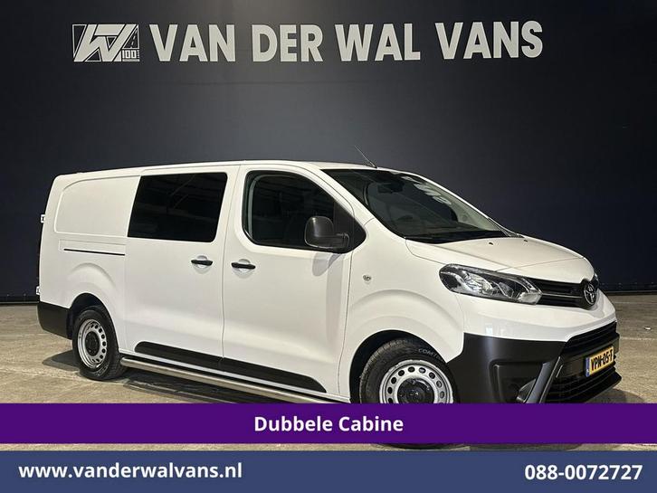Toyota ProAce Worker | 2.0 D-4D 145pk L3H1 Dubbele Cabine, Auto's, Bestelauto's, Dealer onderhouden, Te koop, Handgeschakeld, Diesel
