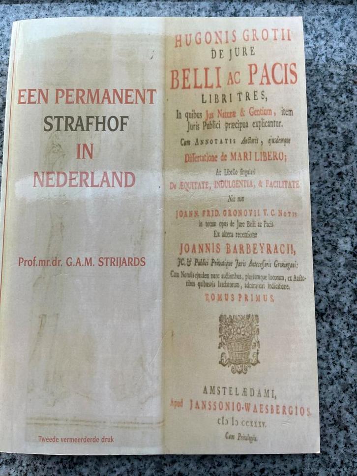 Een permanent strafhof in Nederland, Boeken, Politiek en Maatschappij, Juridisch en Recht, Nederland, Gelezen, Verzenden