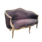 Sofa - Hout, Fluweel - canapé Corbeille