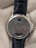 Horloge met Muonionalusta meteoriet wijzerplaat -