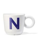 HEMA Mok 280ml letter N van €3.99 voor €2.99 sale, Verzenden, Nieuw