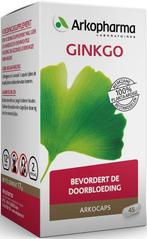 ARKOPHARMA ARKOCAPS GINKGO BEVORDERT DE DOORBLOEDING CAPSU.., Verzenden, Nieuw