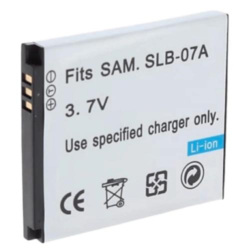 Accu / Batterij voor Samsung SLB-07A, Audio, Tv en Foto, Fotocamera's Digitaal, Zo goed als nieuw, Verzenden