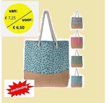 strandtas beschikbaar voor biedingen