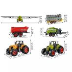 Kruzzel Boerderij Speelset - 6 Landbouwmachines voor Kind..., Ophalen of Verzenden, Nieuw