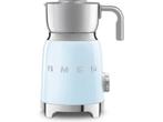 SMEG MFF11PBEU - Melkopschuimer - Pastelblauw - 6 functies, Verzenden, Zo goed als nieuw