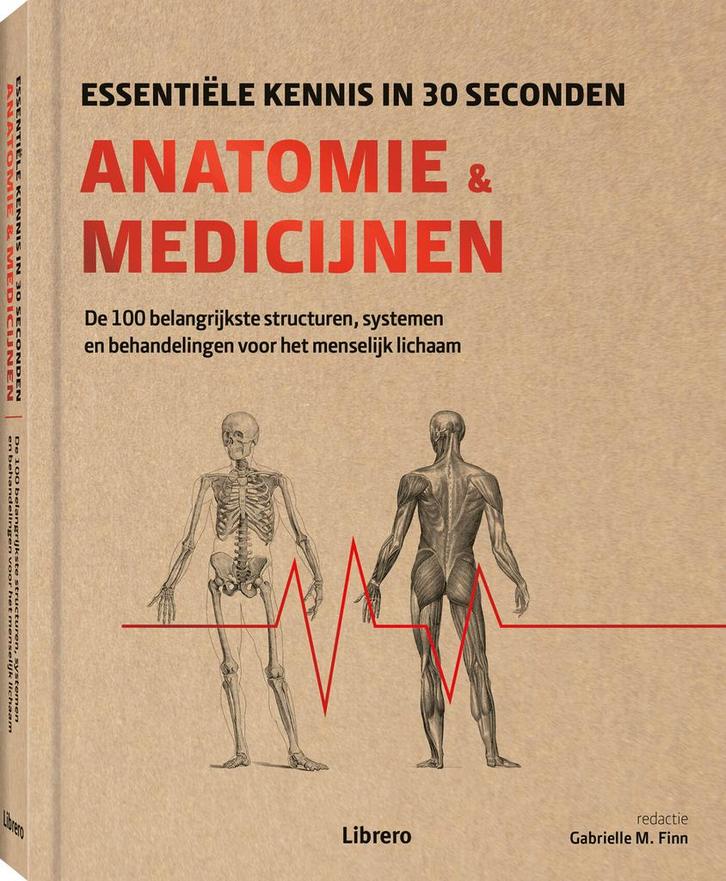 Anatomie & medicijnen / Essentiële kennis in 30 seconden, Boeken, Gezondheid, Dieet en Voeding, Zo goed als nieuw, Verzenden
