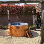 Actie: Hottub - geïntegreerde kachel – 6 Persoons - 200cm, Trap, Nieuw, Ophalen of Verzenden, Inbouw