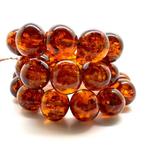 Tesbih gebedskralen met Baltische amber kralen van 13 mm -