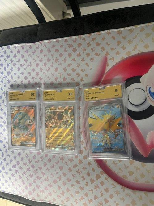 Wizards of The Coast - 4 Graded card - ALAKAZAM EX HOLO & EX - ULTRA RARE &  KADABRA HOLO & ABRA HOLO - UCG - Catawiki