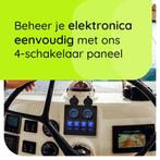 ProRide Schakelpaneel 12V voor Auto/Boot - USB/USB C, Auto-onderdelen, Dashboard en Schakelaars, Verzenden, Nieuw
