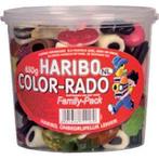 Snoep haribo color-rado 650 gram | Pot a 650 gram | 6 stuks, Ophalen of Verzenden