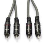 Tulp kabel | Sweex | 3 meter (Stereo, 100% koper), Verzenden, Nieuw