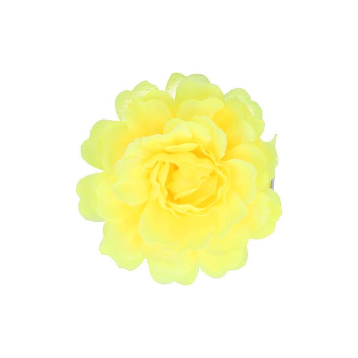 Haarspeld Duckklem 5cm – Haarbloem – Geel, Sieraden, Tassen en Uiterlijk, Uiterlijk | Haarverzorging